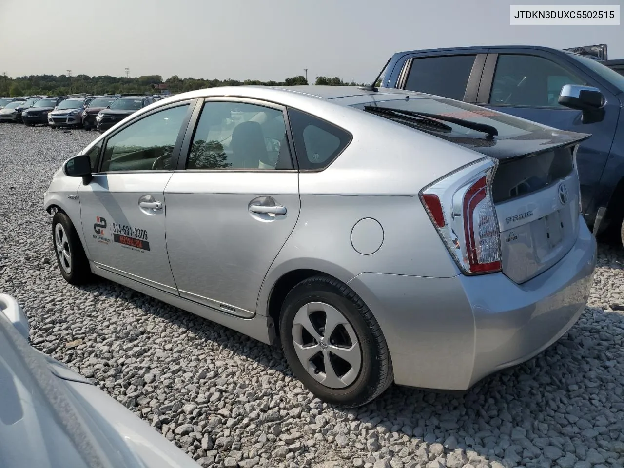 JTDKN3DUXC5502515 2012 Toyota Prius