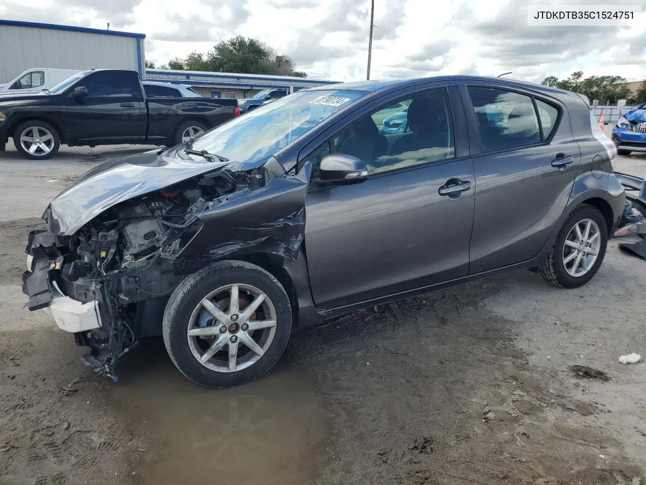 JTDKDTB35C1524751 2012 Toyota Prius C