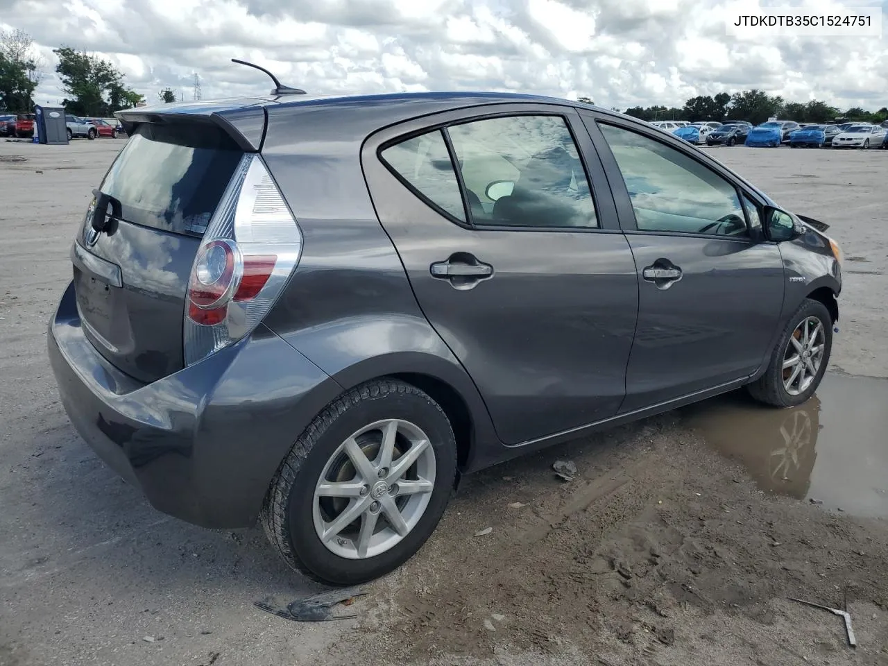 JTDKDTB35C1524751 2012 Toyota Prius C