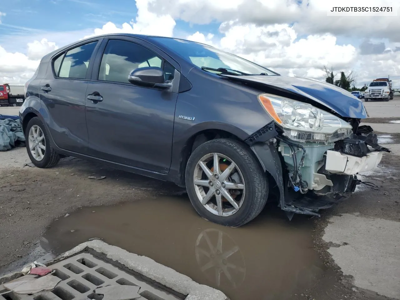 JTDKDTB35C1524751 2012 Toyota Prius C