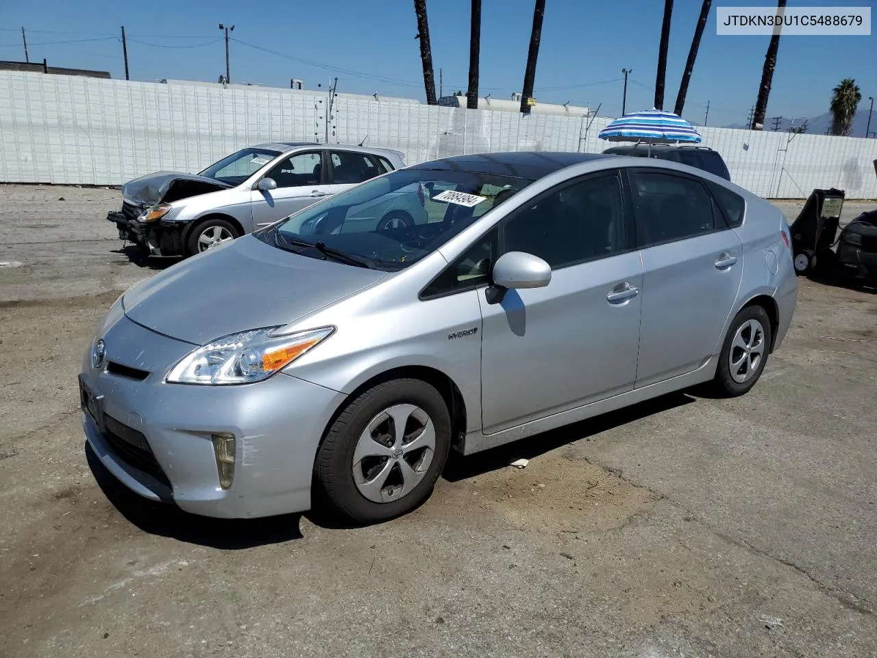 JTDKN3DU1C5488679 2012 Toyota Prius