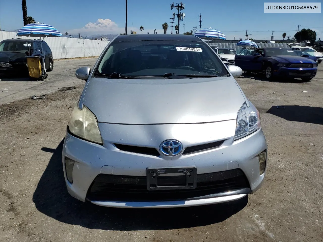 2012 Toyota Prius VIN: JTDKN3DU1C5488679 Lot: 70884984