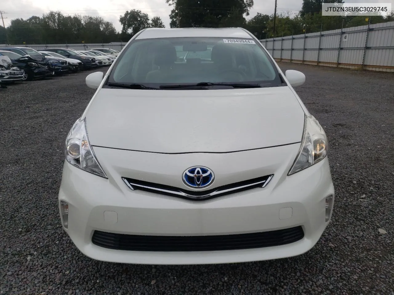 2012 Toyota Prius V VIN: JTDZN3EU5C3029745 Lot: 70949944