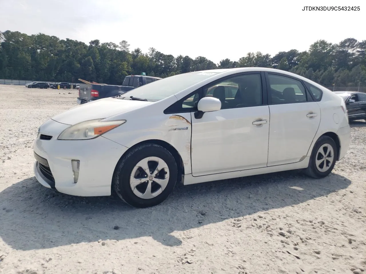 JTDKN3DU9C5432425 2012 Toyota Prius