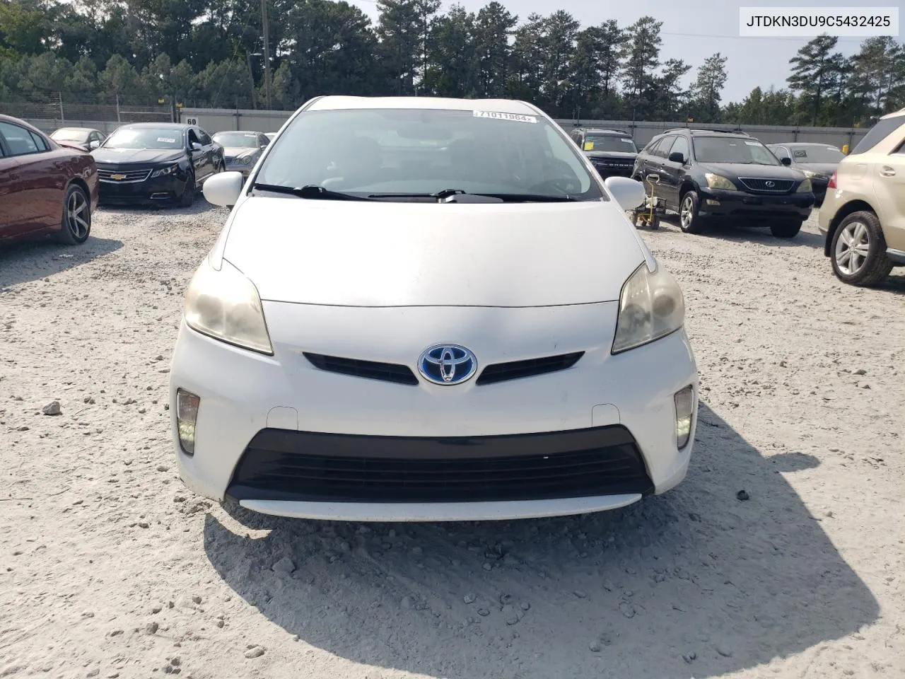 2012 Toyota Prius VIN: JTDKN3DU9C5432425 Lot: 71011964