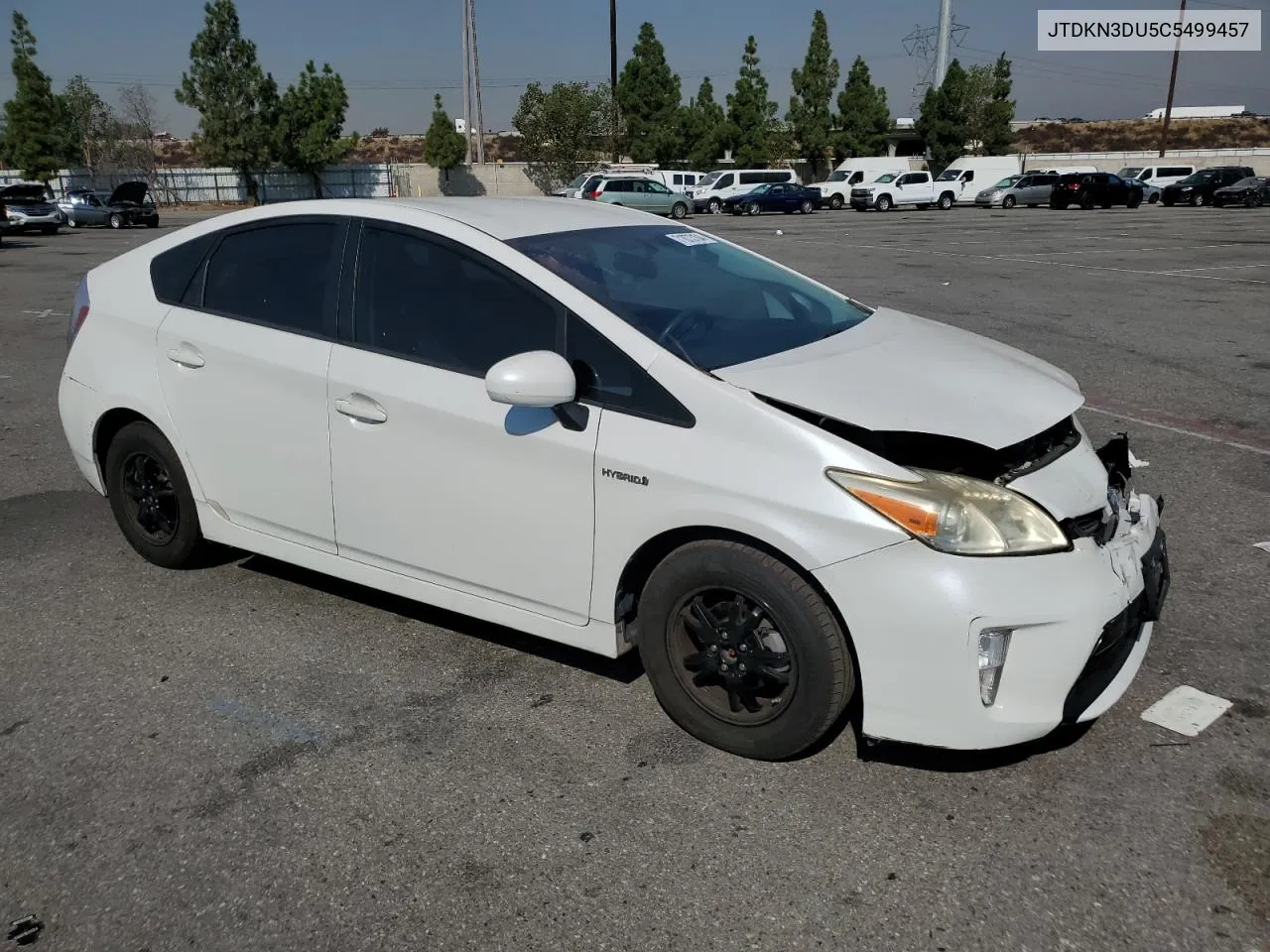 JTDKN3DU5C5499457 2012 Toyota Prius