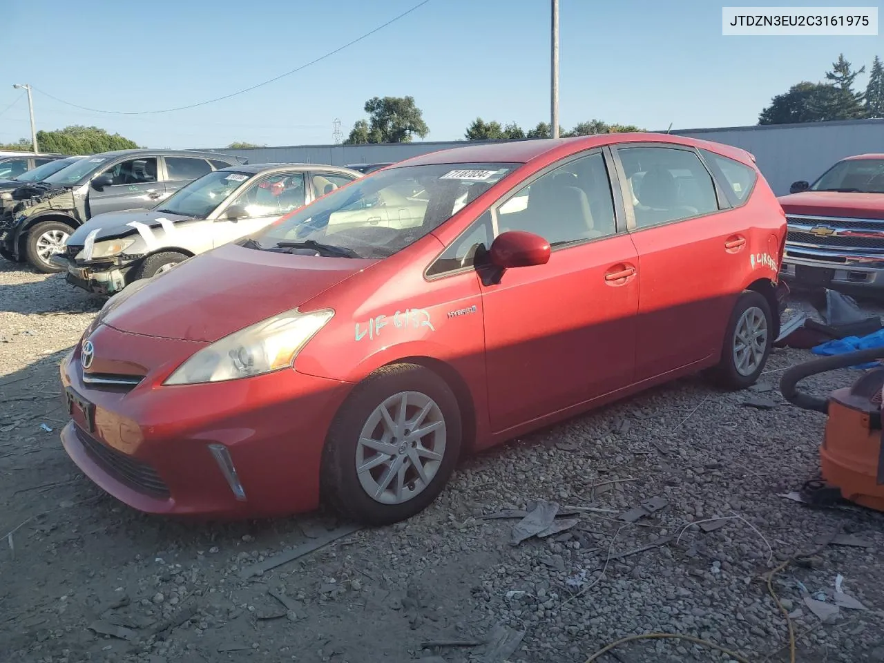 2012 Toyota Prius V VIN: JTDZN3EU2C3161975 Lot: 71187034