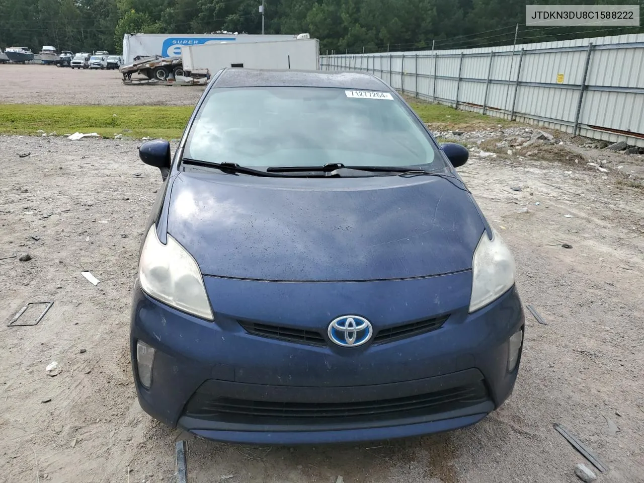 2012 Toyota Prius VIN: JTDKN3DU8C1588222 Lot: 71277264