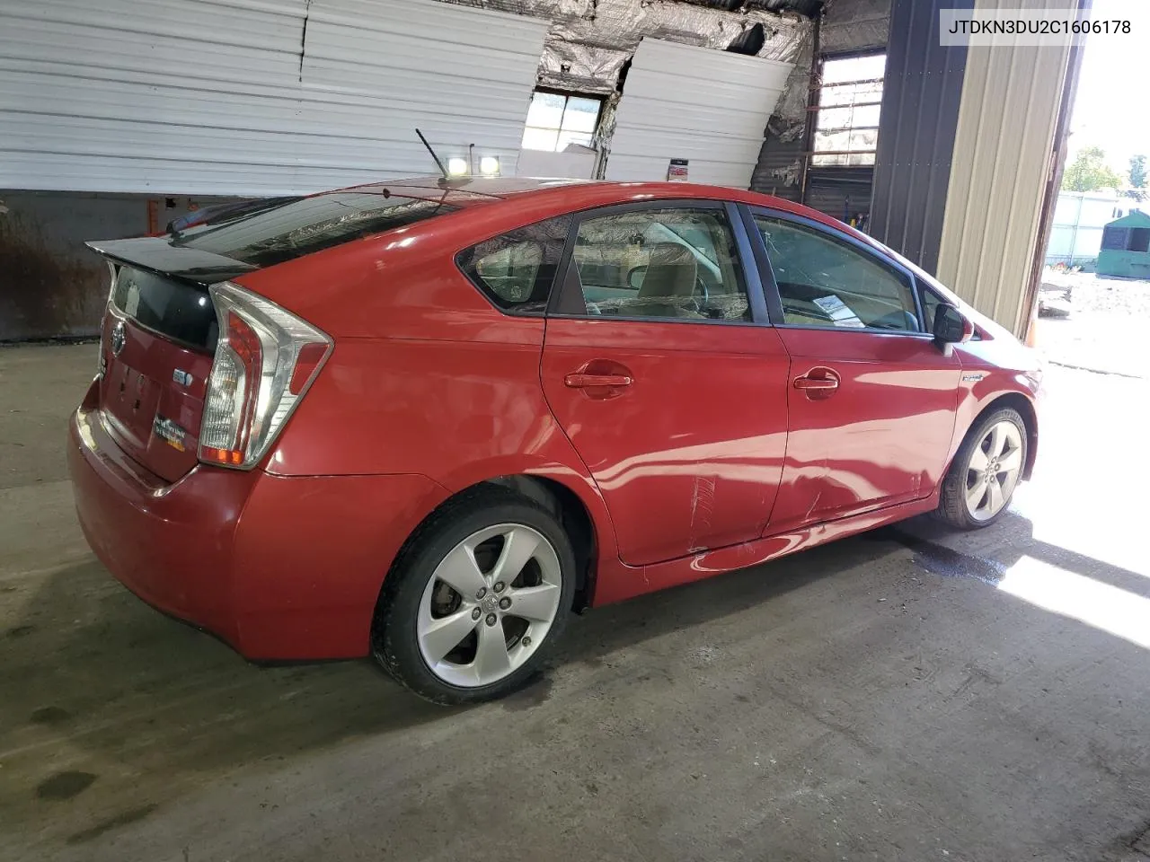 JTDKN3DU2C1606178 2012 Toyota Prius