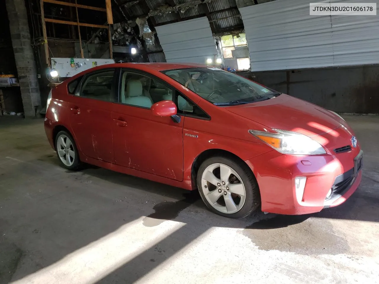 JTDKN3DU2C1606178 2012 Toyota Prius