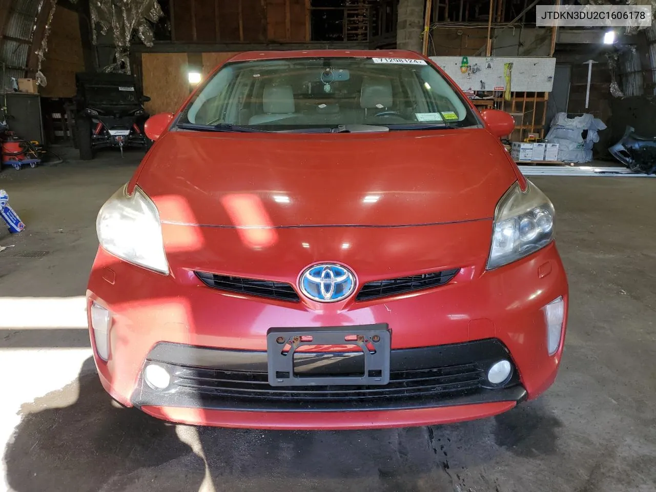 JTDKN3DU2C1606178 2012 Toyota Prius