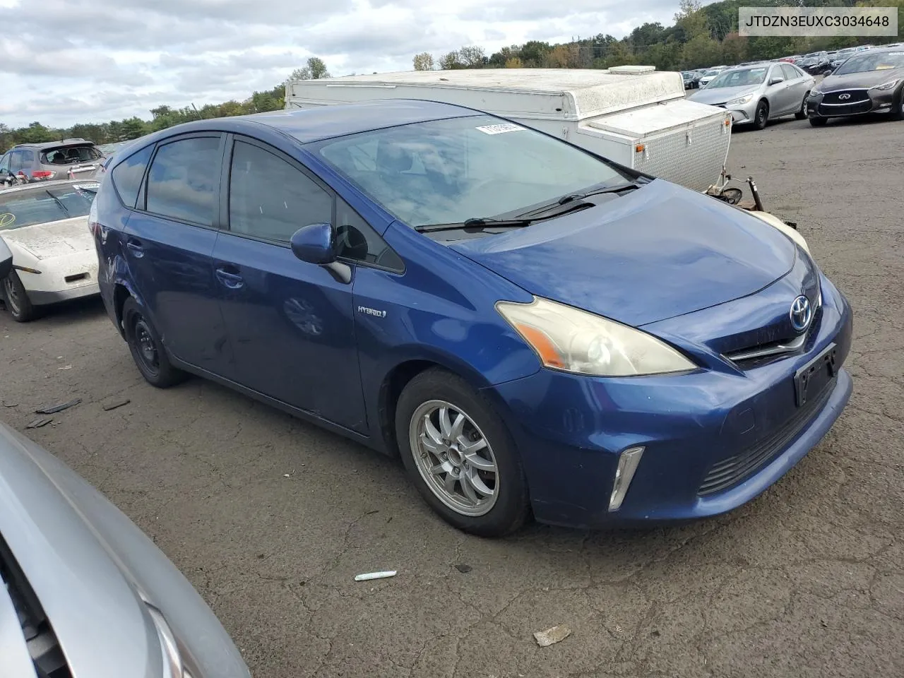 2012 Toyota Prius V VIN: JTDZN3EUXC3034648 Lot: 71315974