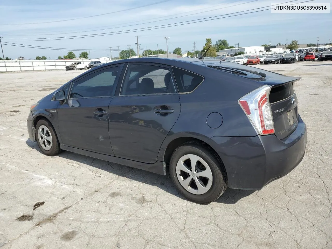 2012 Toyota Prius VIN: JTDKN3DU5C5390514 Lot: 71361024