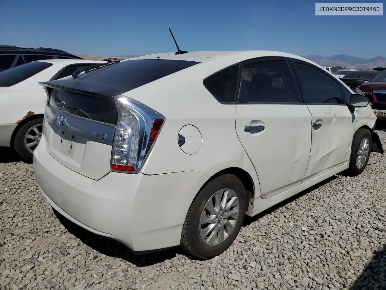 JTDKN3DP9C3019460 2012 Toyota Prius Plug-In