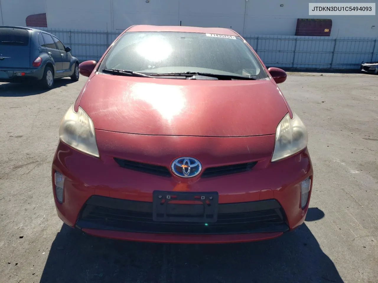 2012 Toyota Prius VIN: JTDKN3DU1C5494093 Lot: 71435254