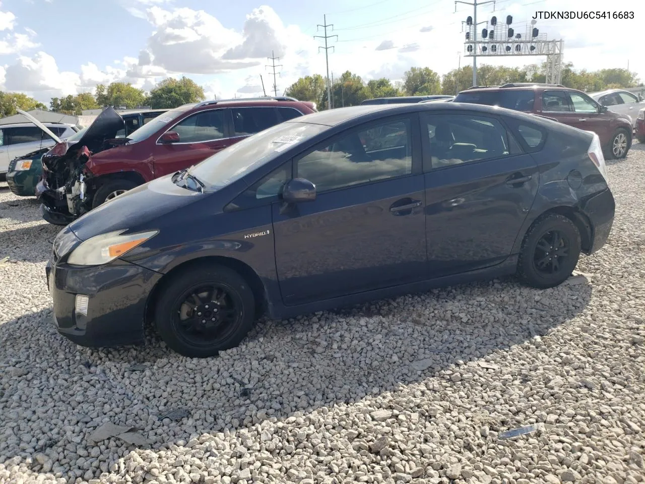 JTDKN3DU6C5416683 2012 Toyota Prius