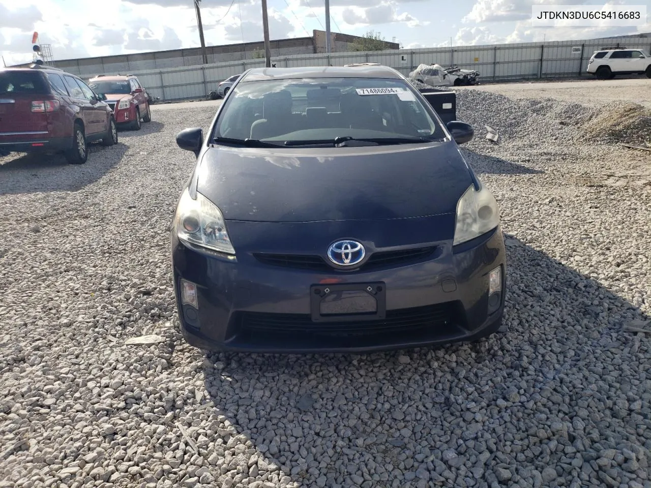 JTDKN3DU6C5416683 2012 Toyota Prius