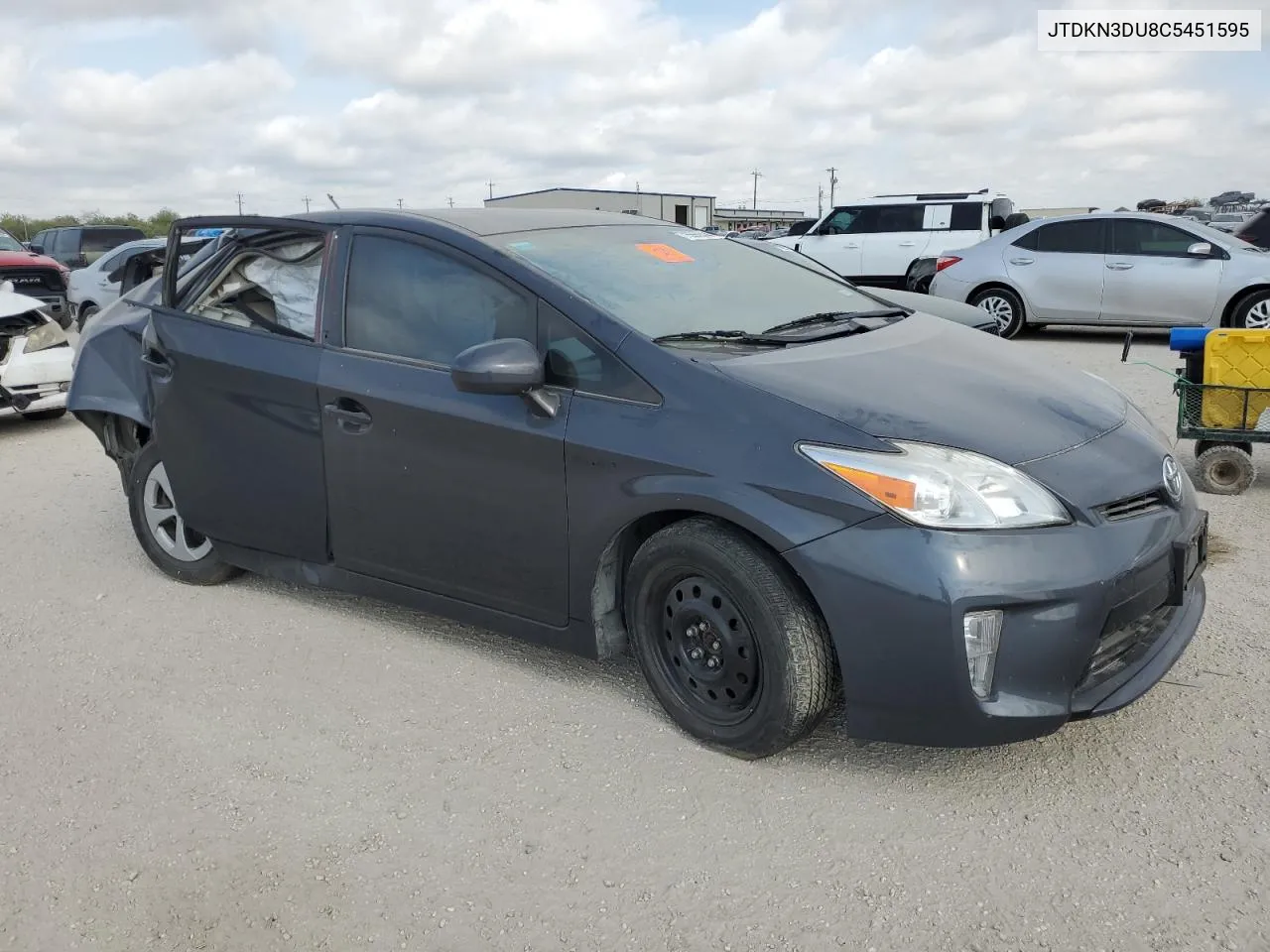 2012 Toyota Prius VIN: JTDKN3DU8C5451595 Lot: 71565944