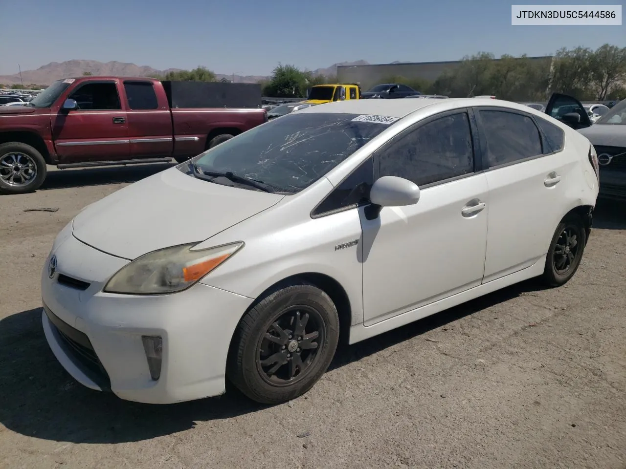 JTDKN3DU5C5444586 2012 Toyota Prius