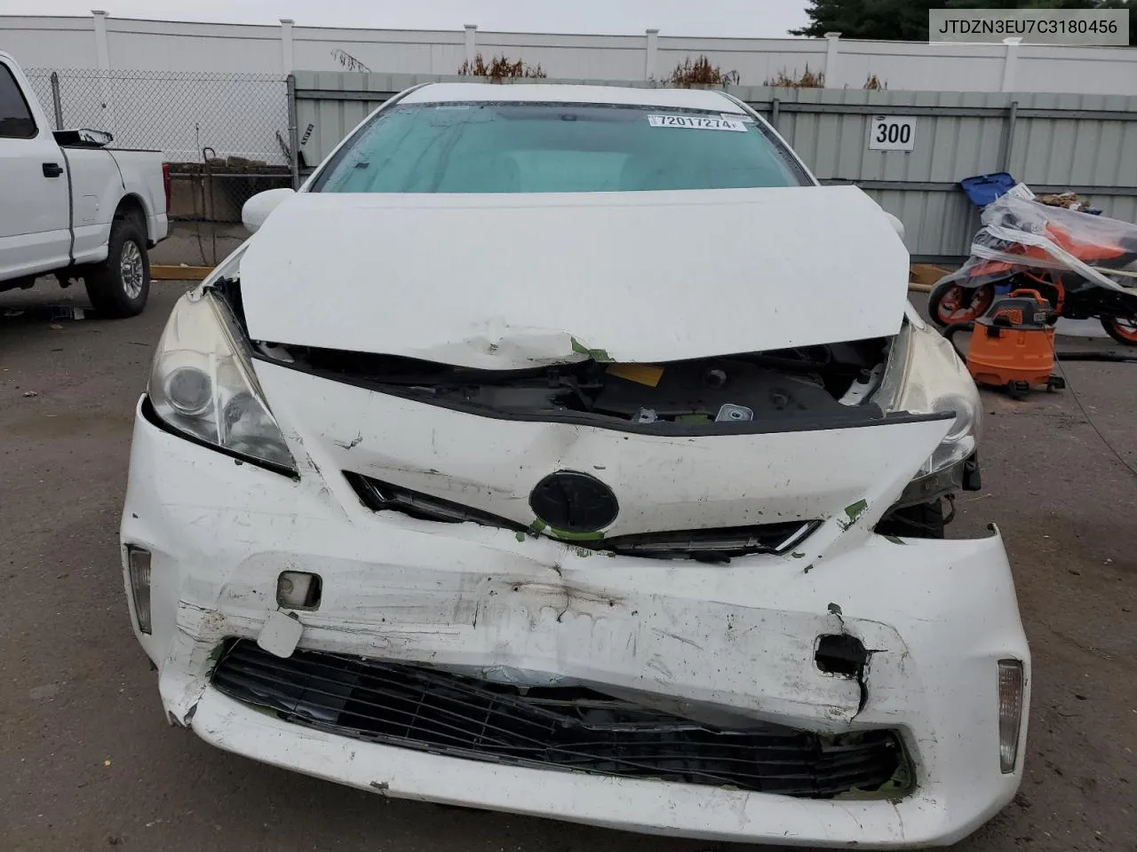 2012 Toyota Prius V VIN: JTDZN3EU7C3180456 Lot: 72017274