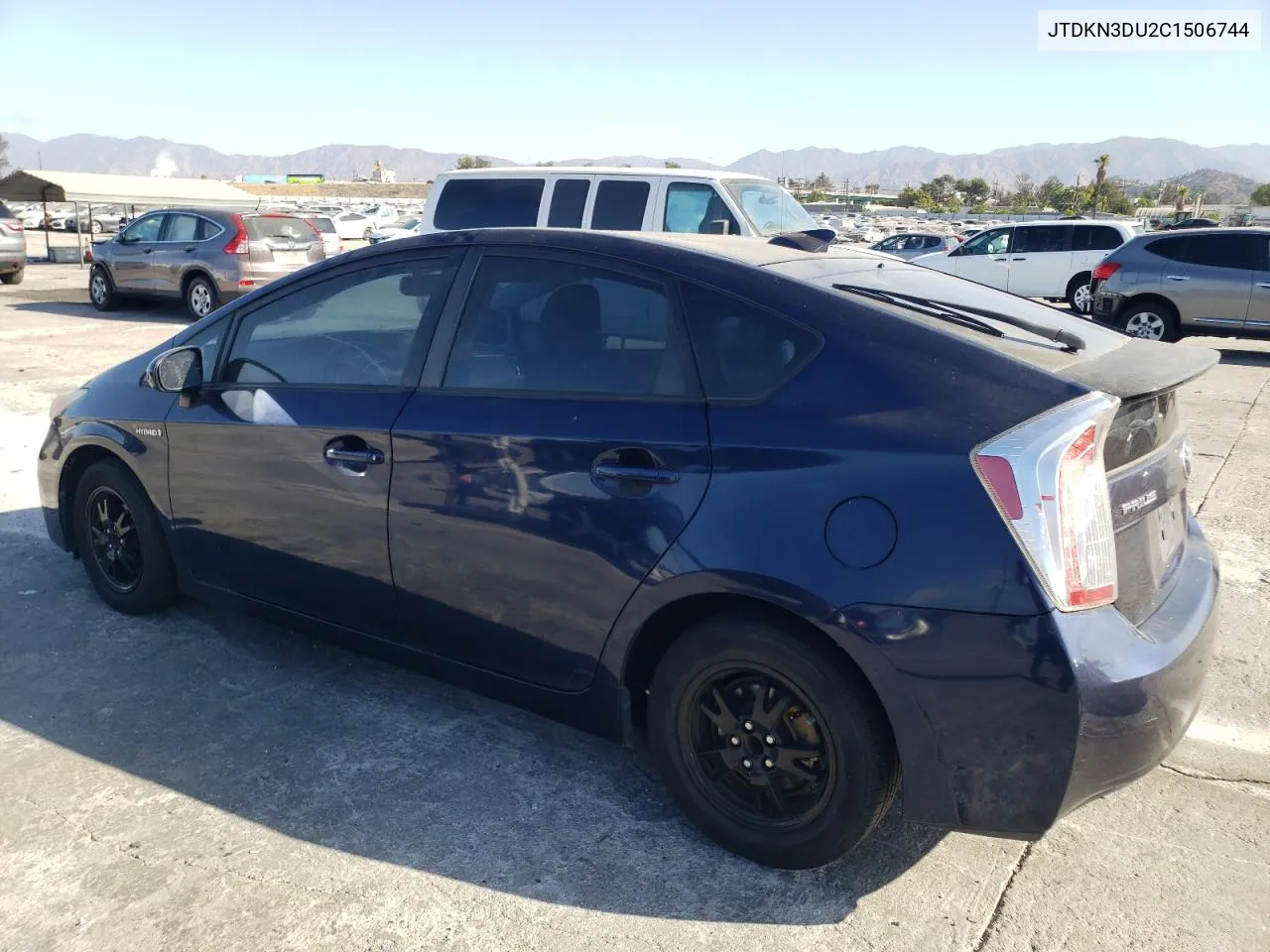 JTDKN3DU2C1506744 2012 Toyota Prius