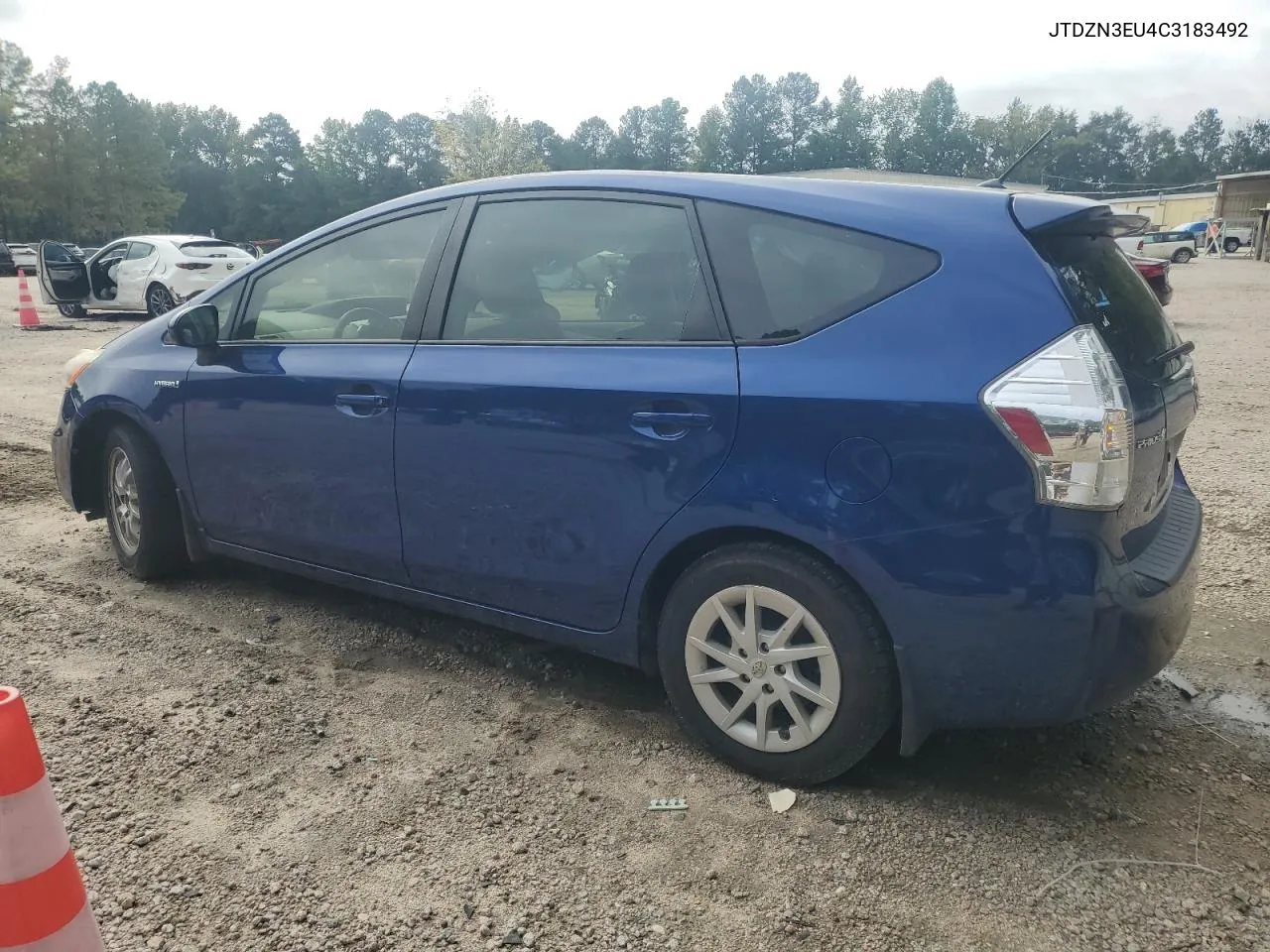 2012 Toyota Prius V VIN: JTDZN3EU4C3183492 Lot: 72213524