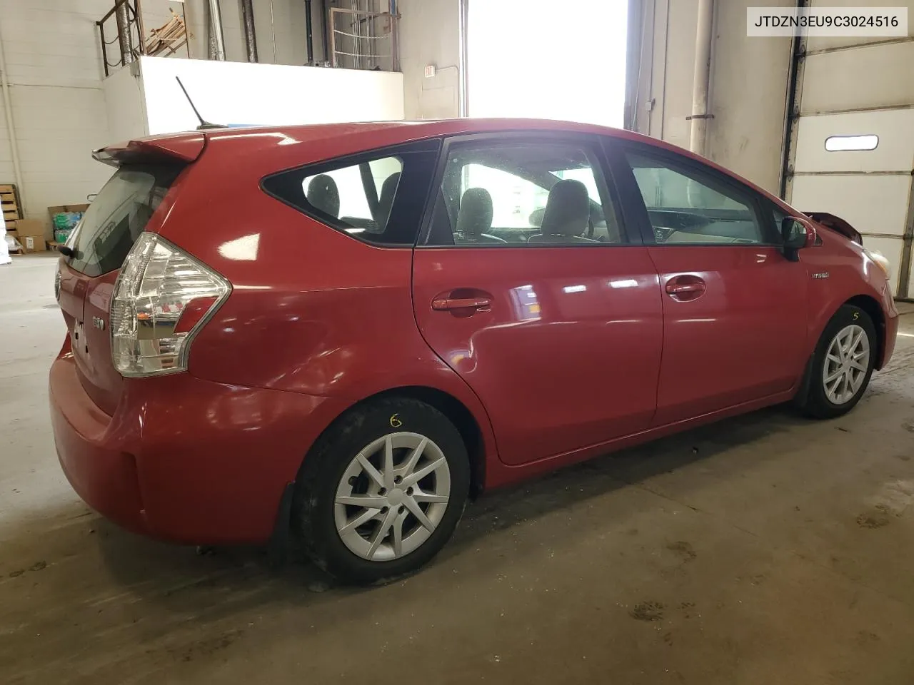 2012 Toyota Prius V VIN: JTDZN3EU9C3024516 Lot: 72326294