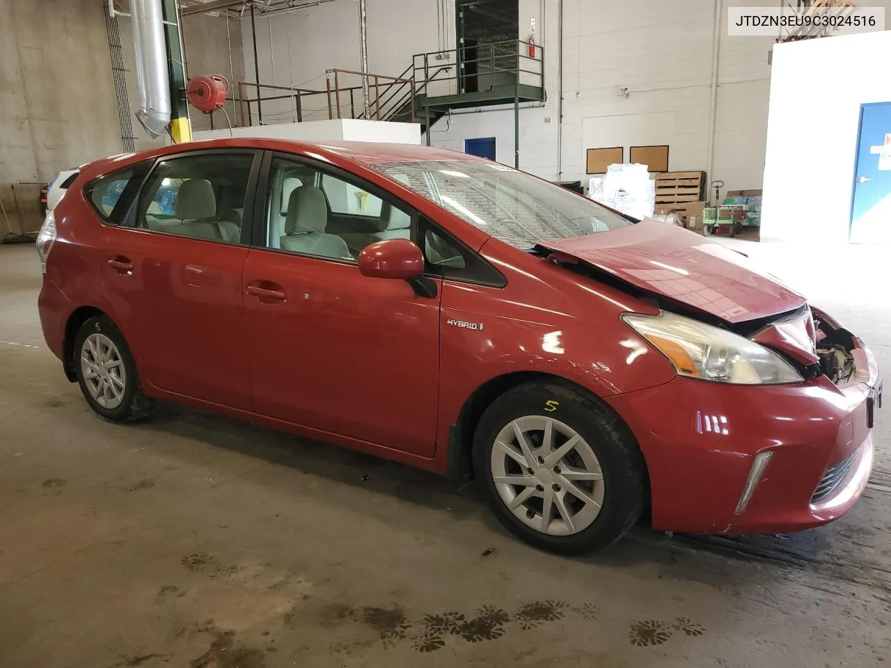 2012 Toyota Prius V VIN: JTDZN3EU9C3024516 Lot: 72326294