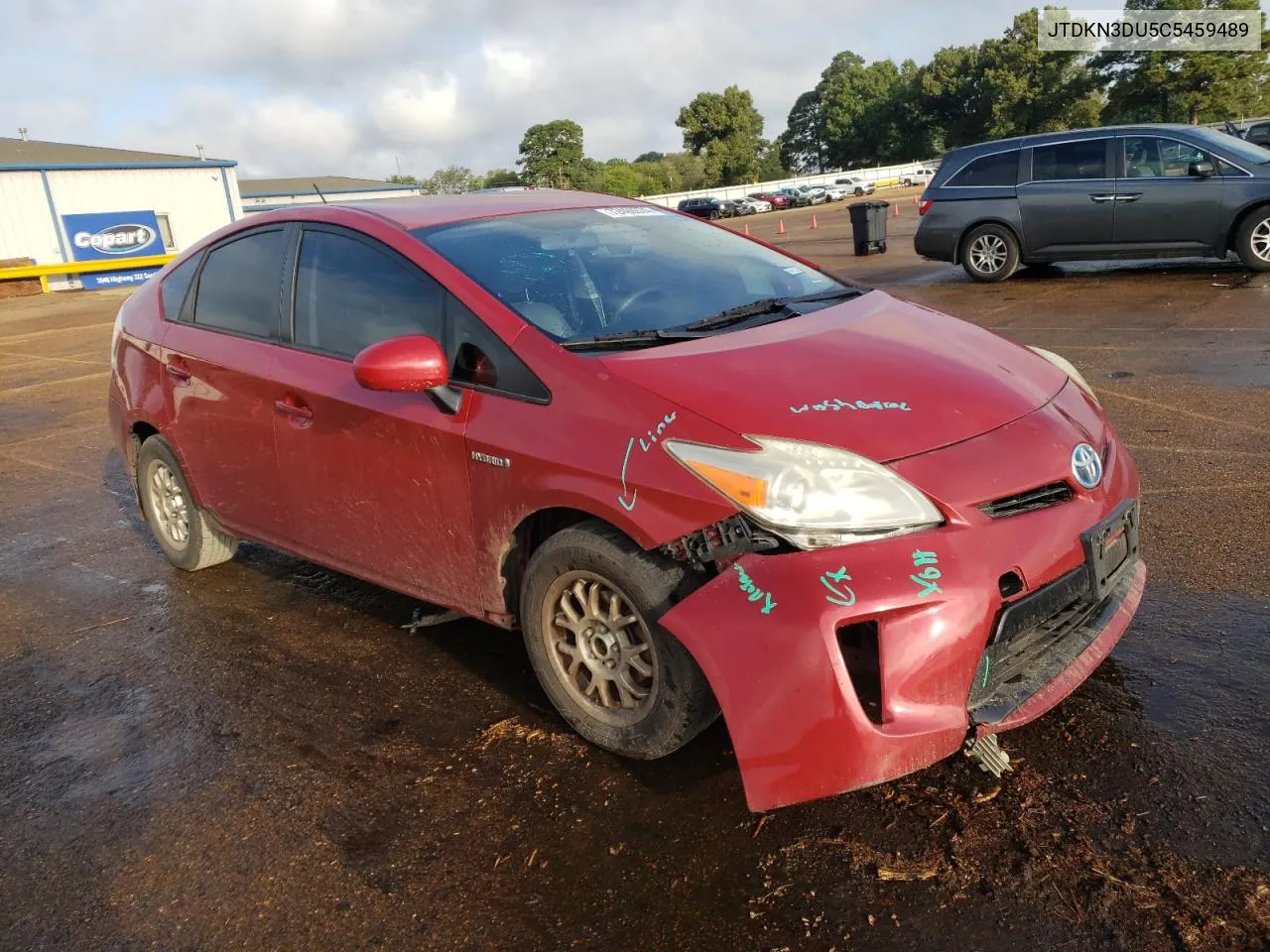 JTDKN3DU5C5459489 2012 Toyota Prius