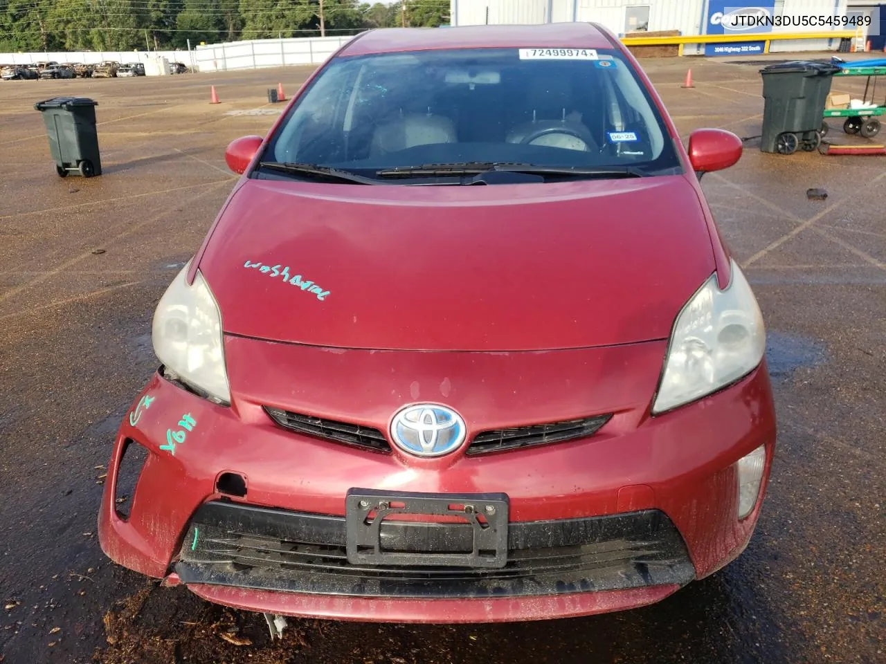 JTDKN3DU5C5459489 2012 Toyota Prius