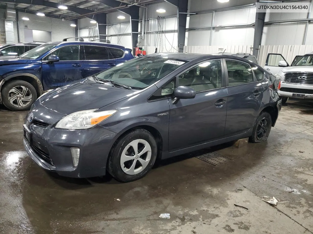 JTDKN3DU4C1564340 2012 Toyota Prius