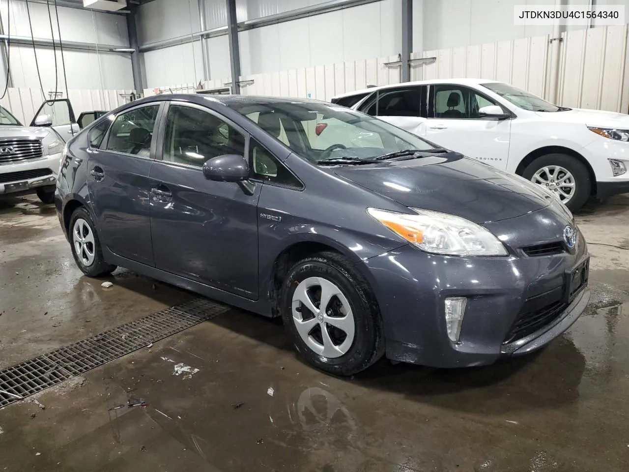 JTDKN3DU4C1564340 2012 Toyota Prius