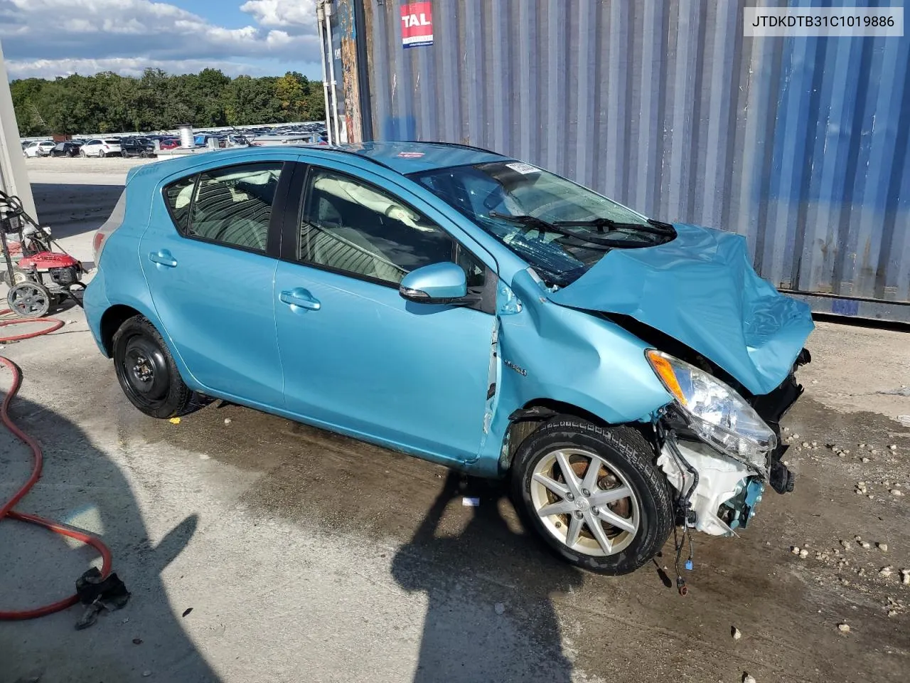 JTDKDTB31C1019886 2012 Toyota Prius C