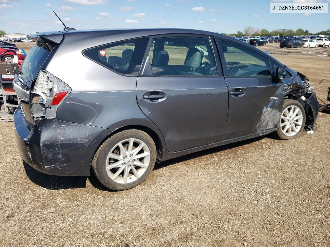 2012 Toyota Prius V VIN: JTDZN3EU2C3164651 Lot: 72610774