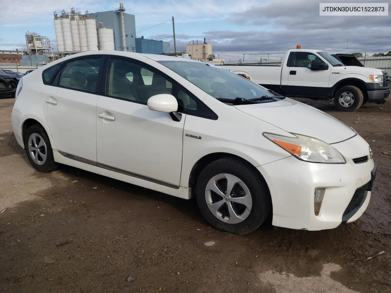 JTDKN3DU5C1522873 2012 Toyota Prius