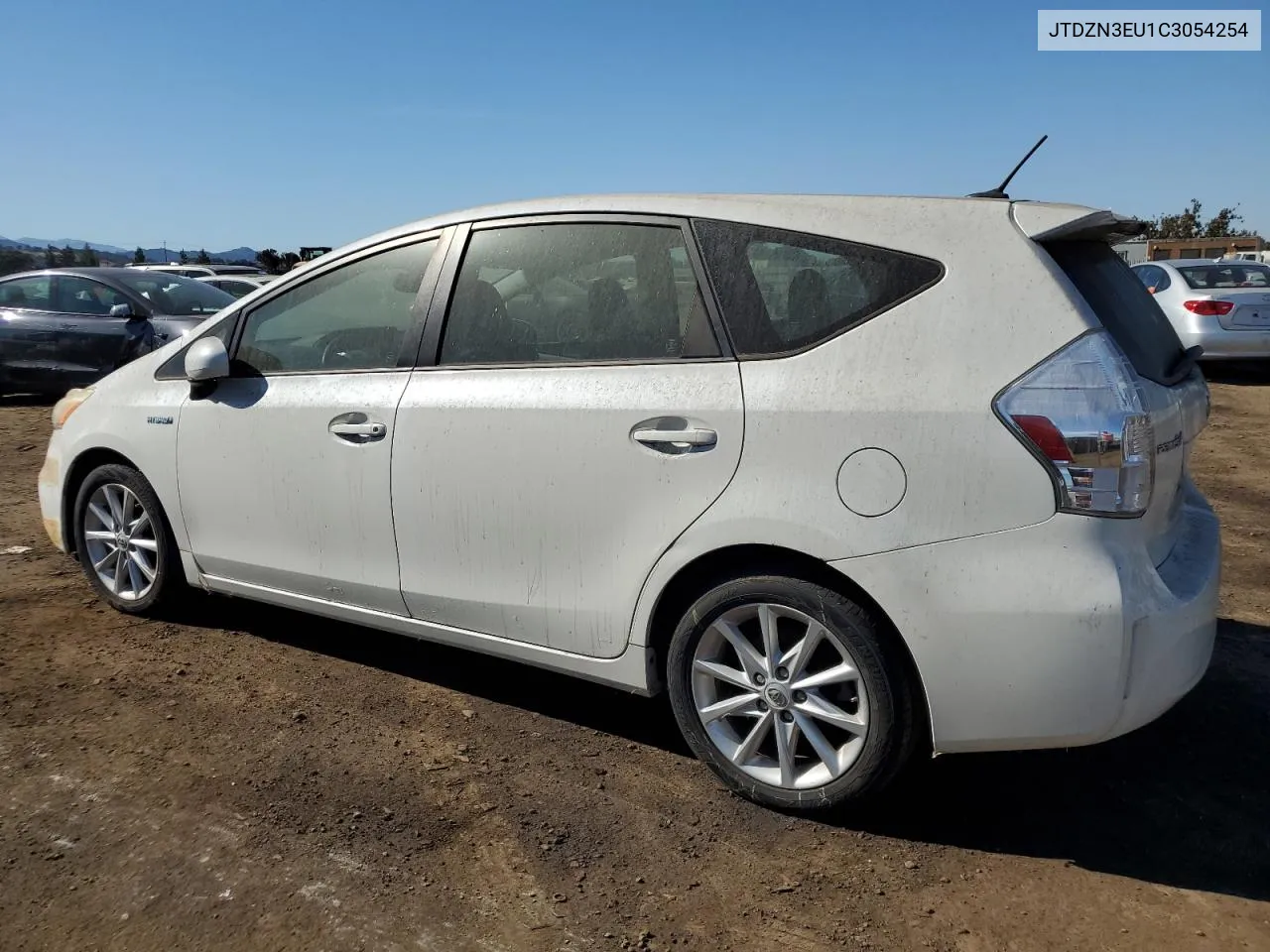 2012 Toyota Prius V VIN: JTDZN3EU1C3054254 Lot: 72796834