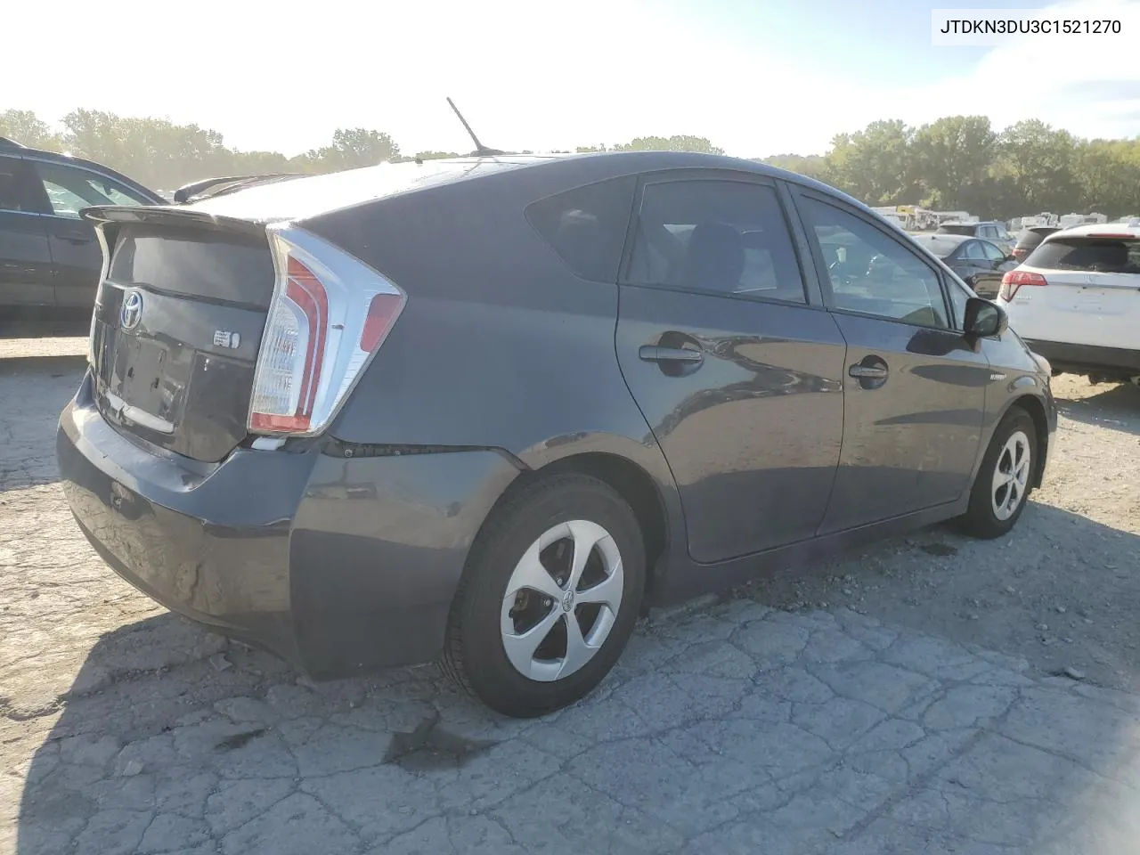 JTDKN3DU3C1521270 2012 Toyota Prius