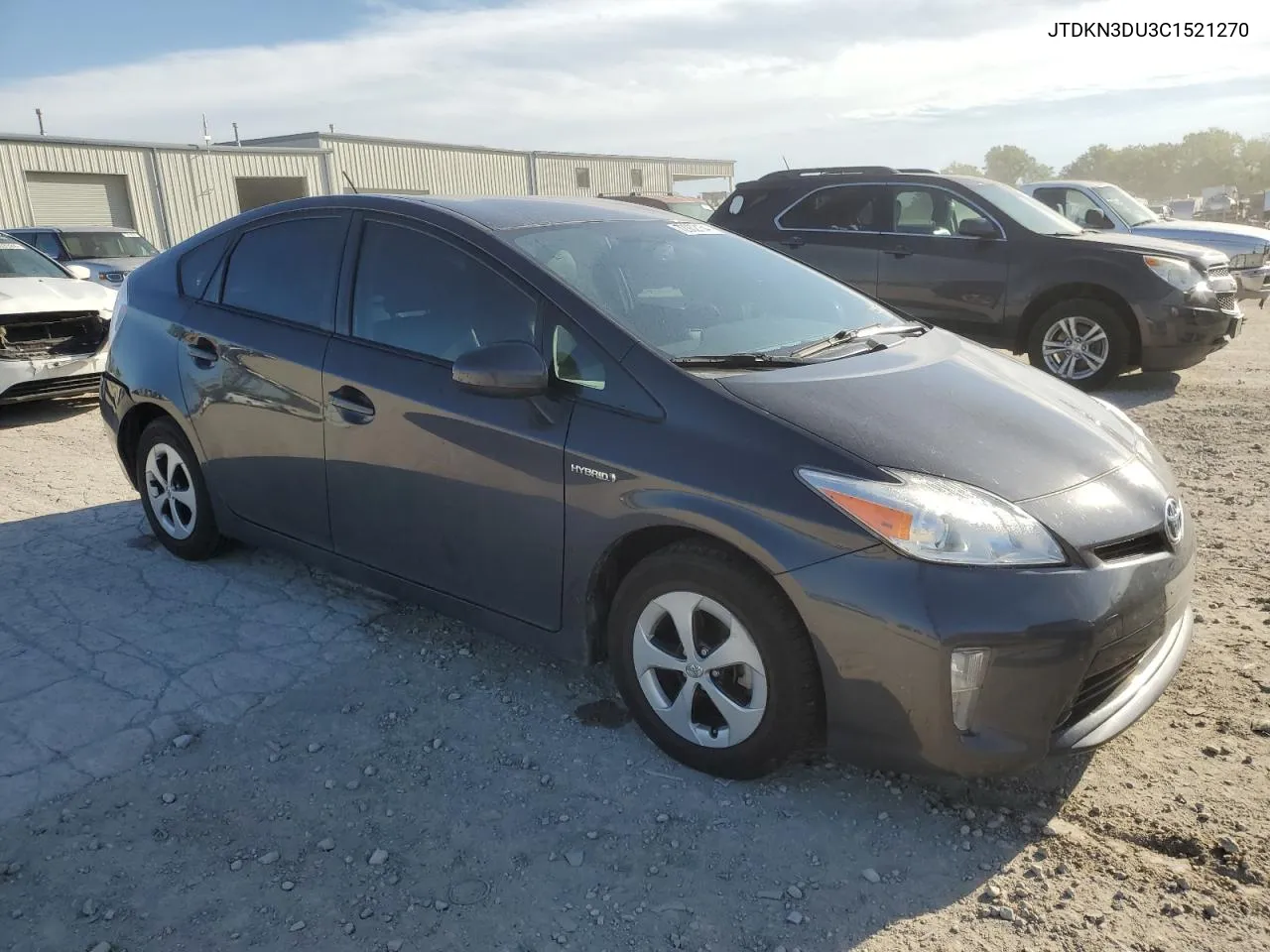 JTDKN3DU3C1521270 2012 Toyota Prius