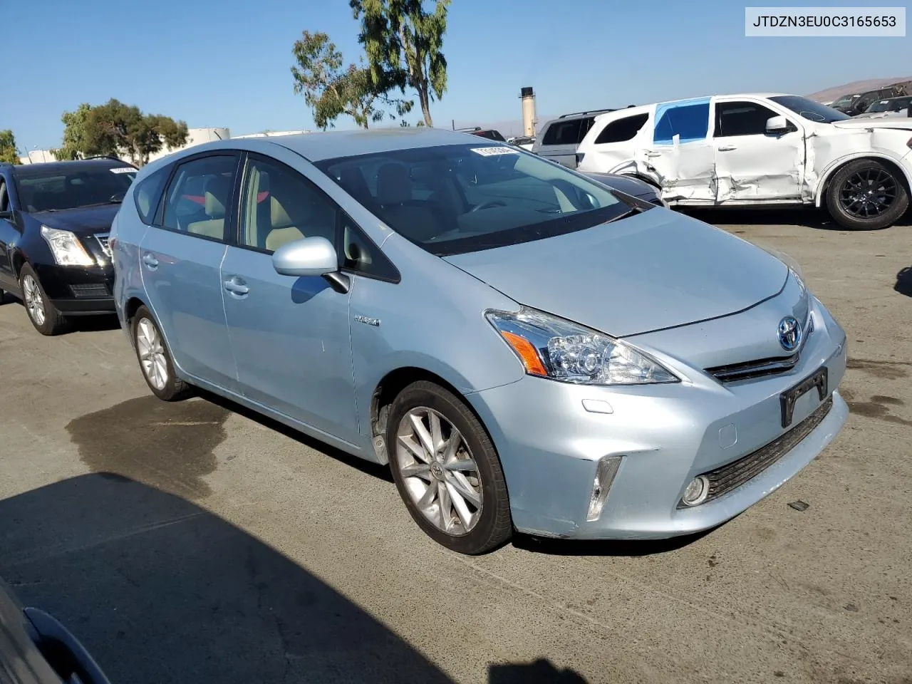 2012 Toyota Prius V VIN: JTDZN3EU0C3165653 Lot: 73145384