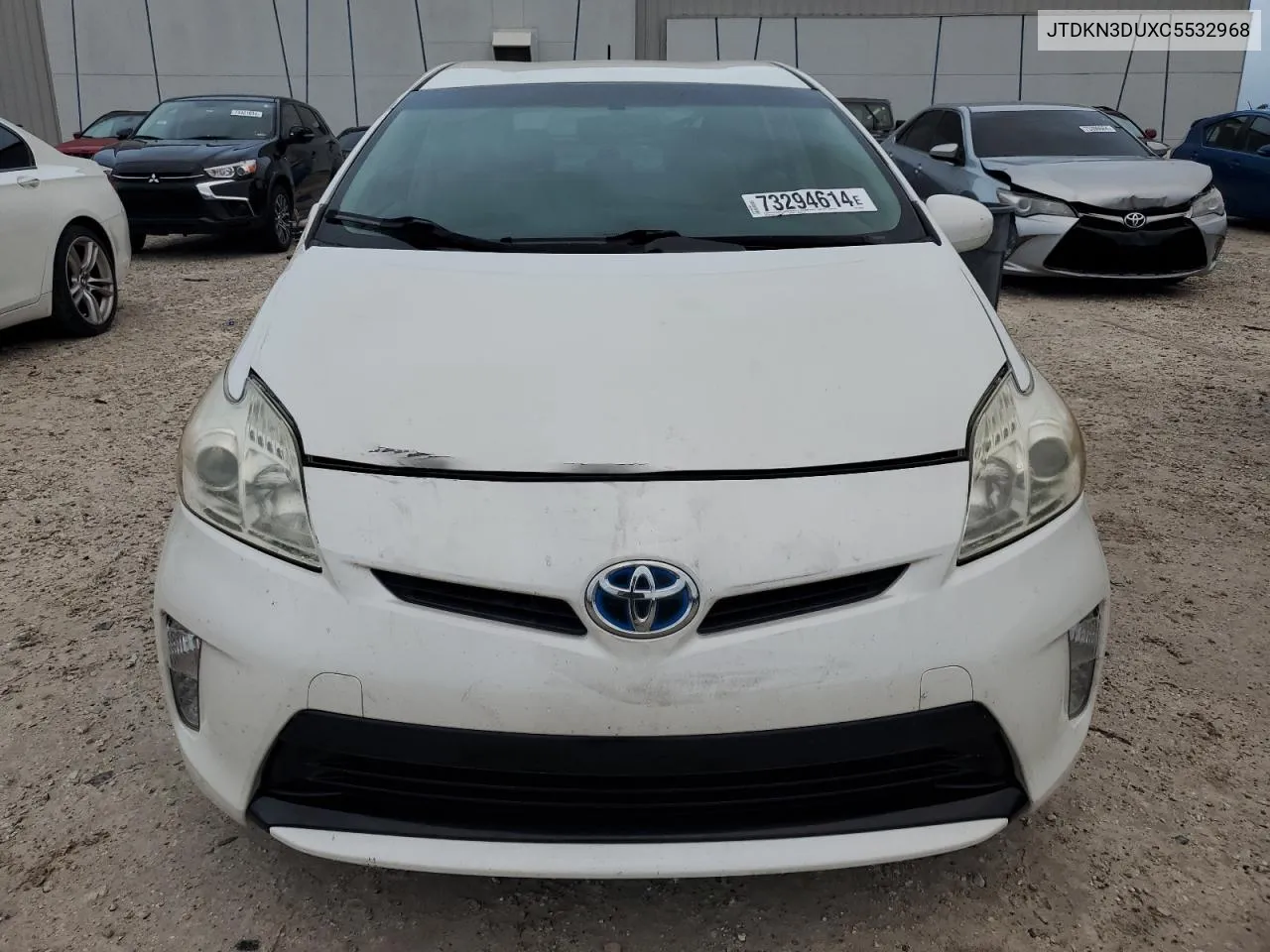 2012 Toyota Prius VIN: JTDKN3DUXC5532968 Lot: 73294614