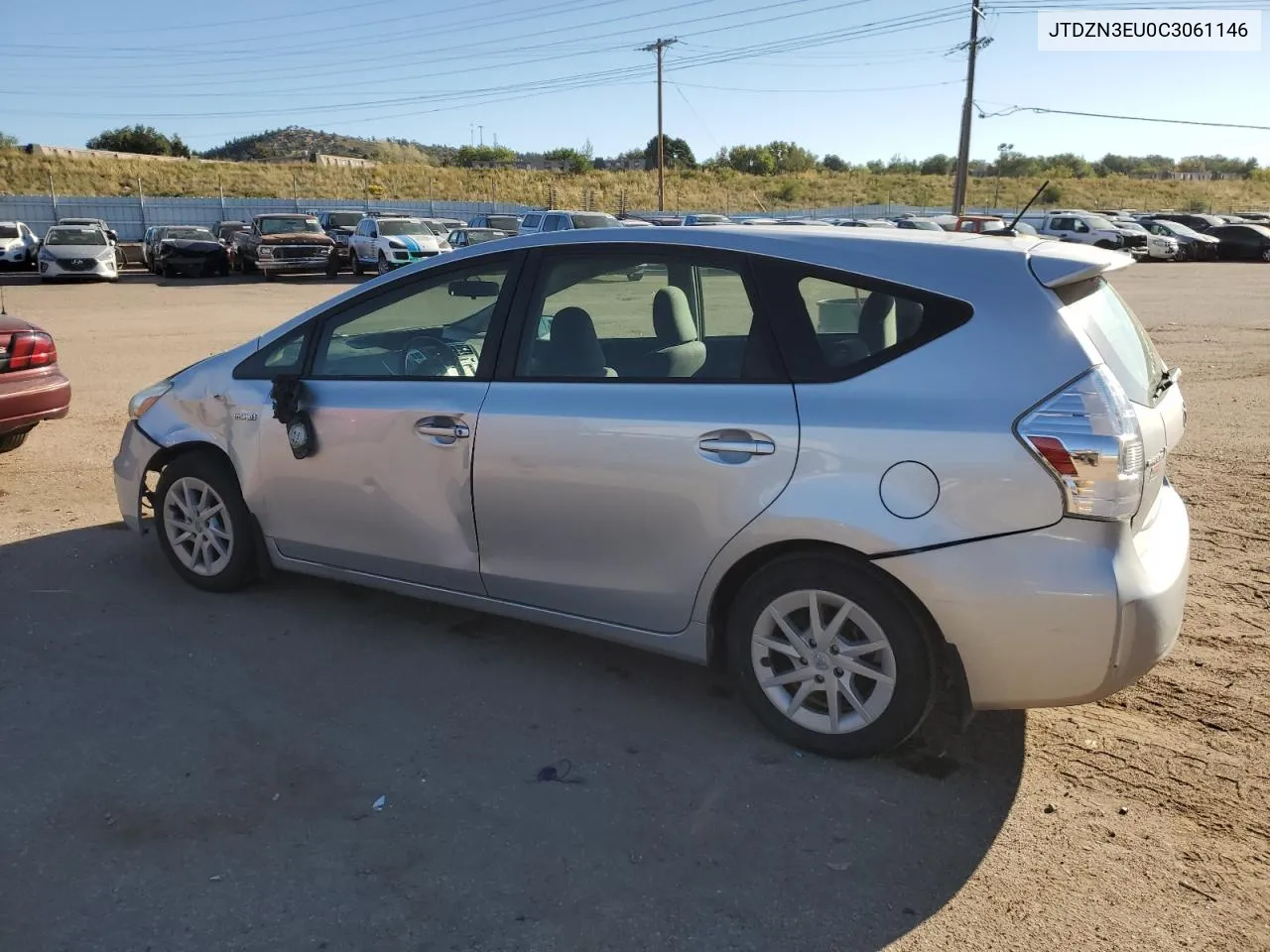 2012 Toyota Prius V VIN: JTDZN3EU0C3061146 Lot: 73326324