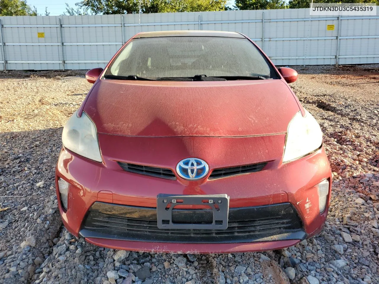 JTDKN3DU3C5435319 2012 Toyota Prius