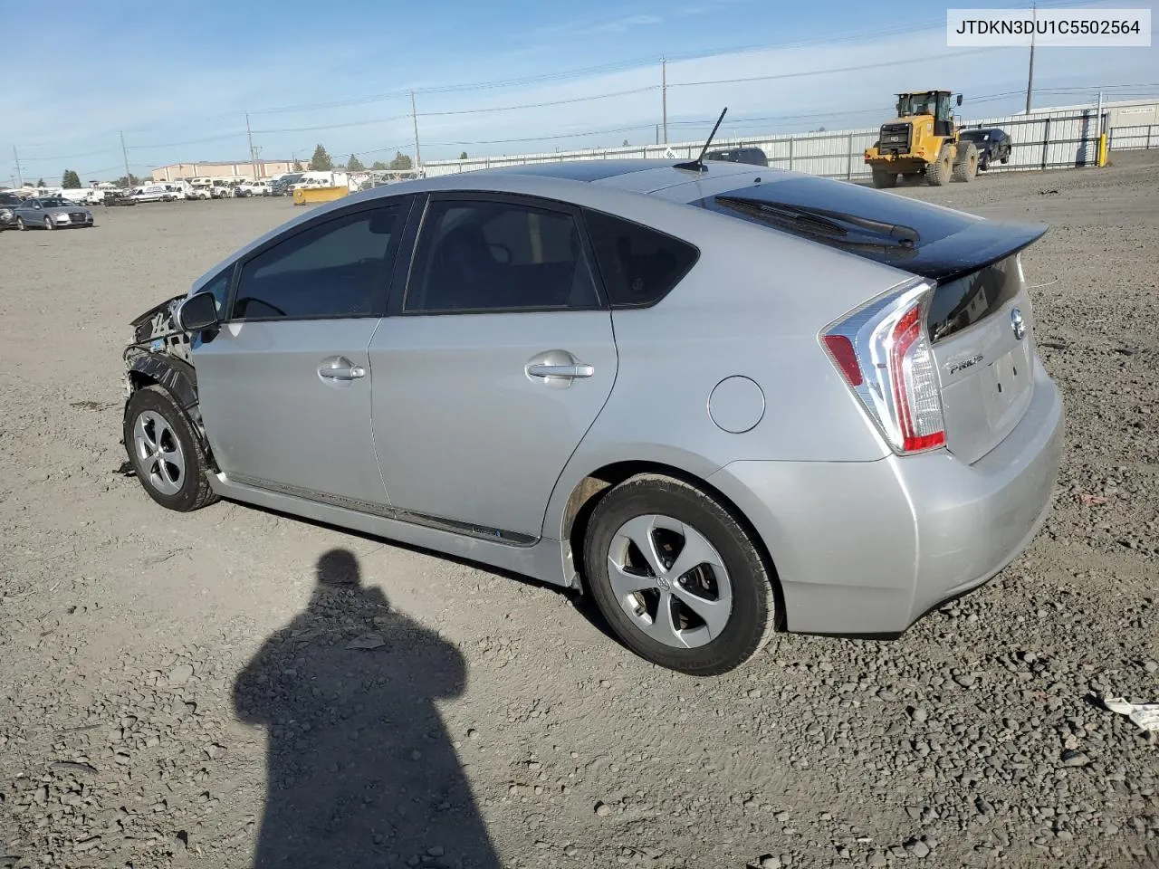 JTDKN3DU1C5502564 2012 Toyota Prius