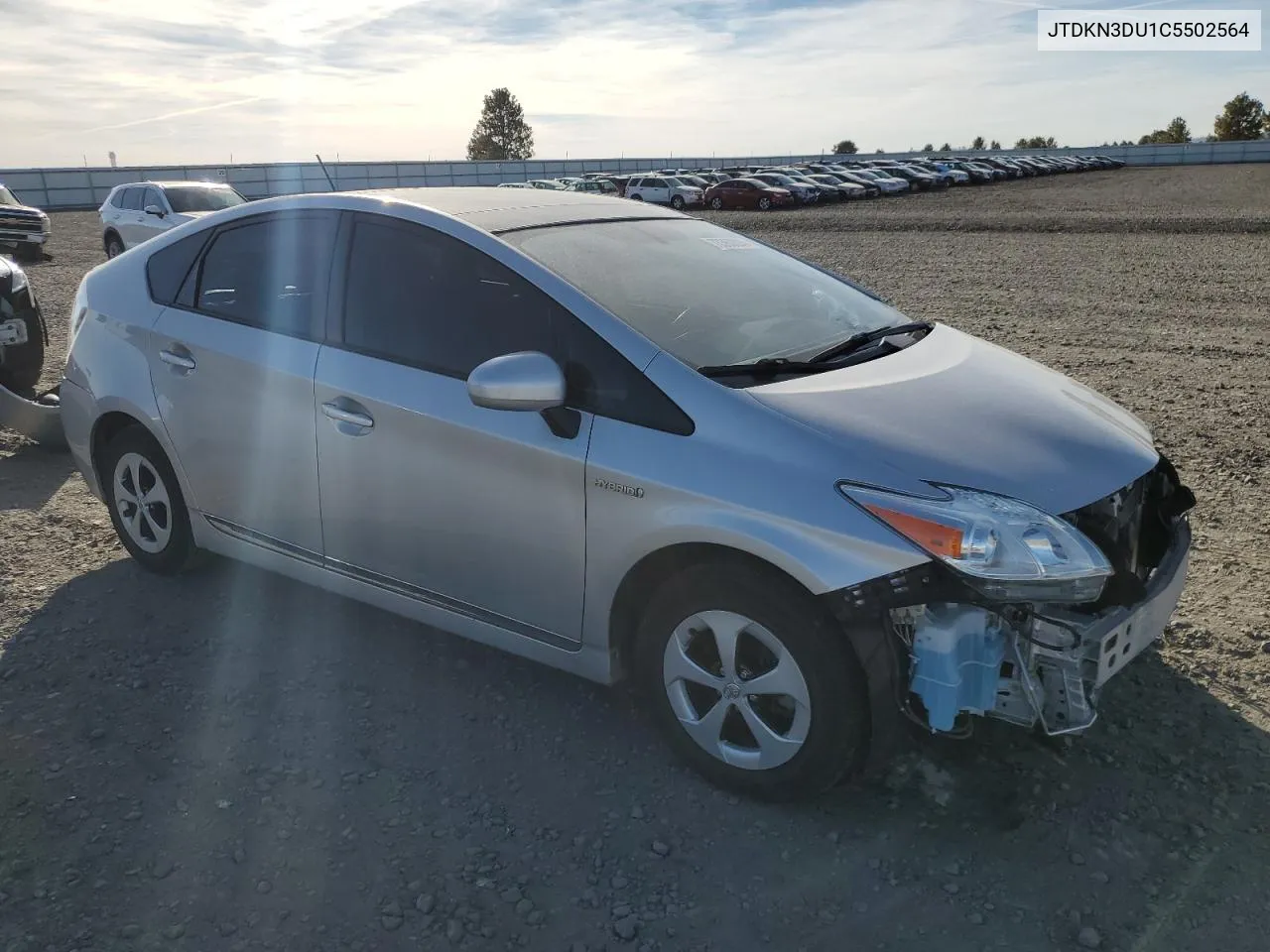 JTDKN3DU1C5502564 2012 Toyota Prius