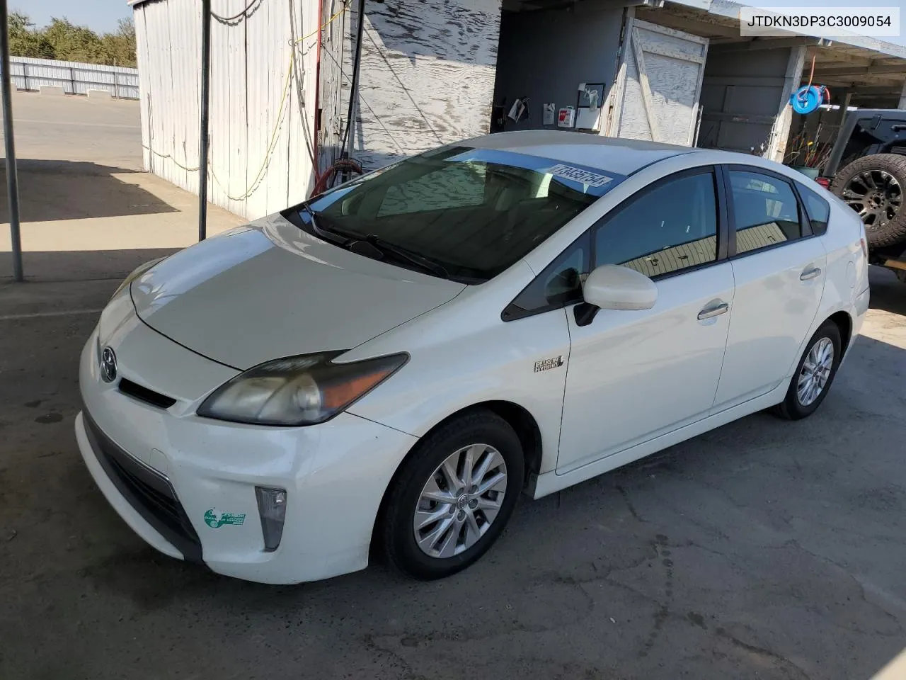 2012 Toyota Prius Plug-In VIN: JTDKN3DP3C3009054 Lot: 73435754