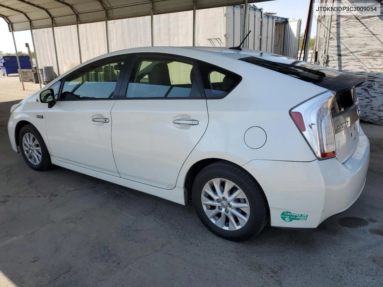 2012 Toyota Prius Plug-In VIN: JTDKN3DP3C3009054 Lot: 73435754