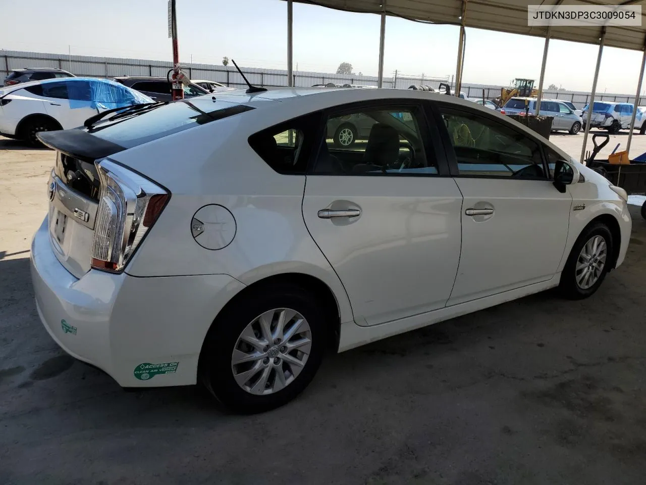 2012 Toyota Prius Plug-In VIN: JTDKN3DP3C3009054 Lot: 73435754