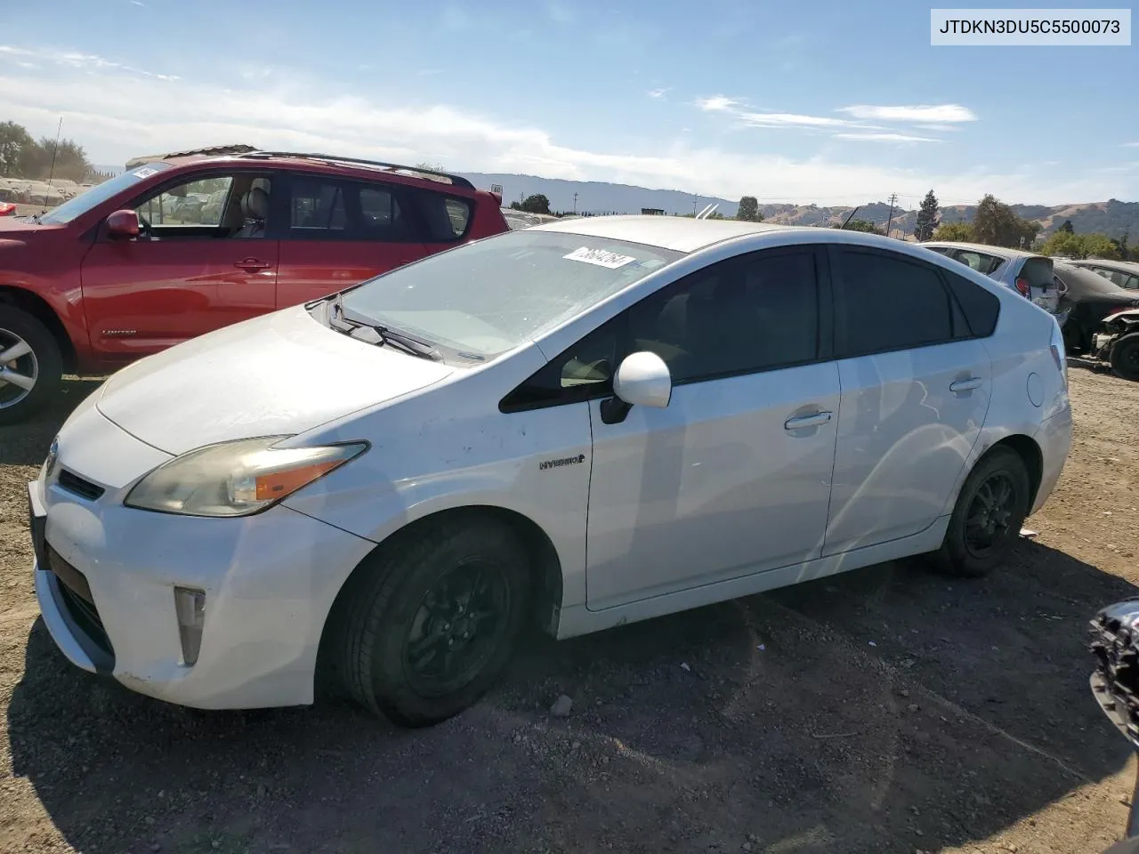 2012 Toyota Prius VIN: JTDKN3DU5C5500073 Lot: 73604264