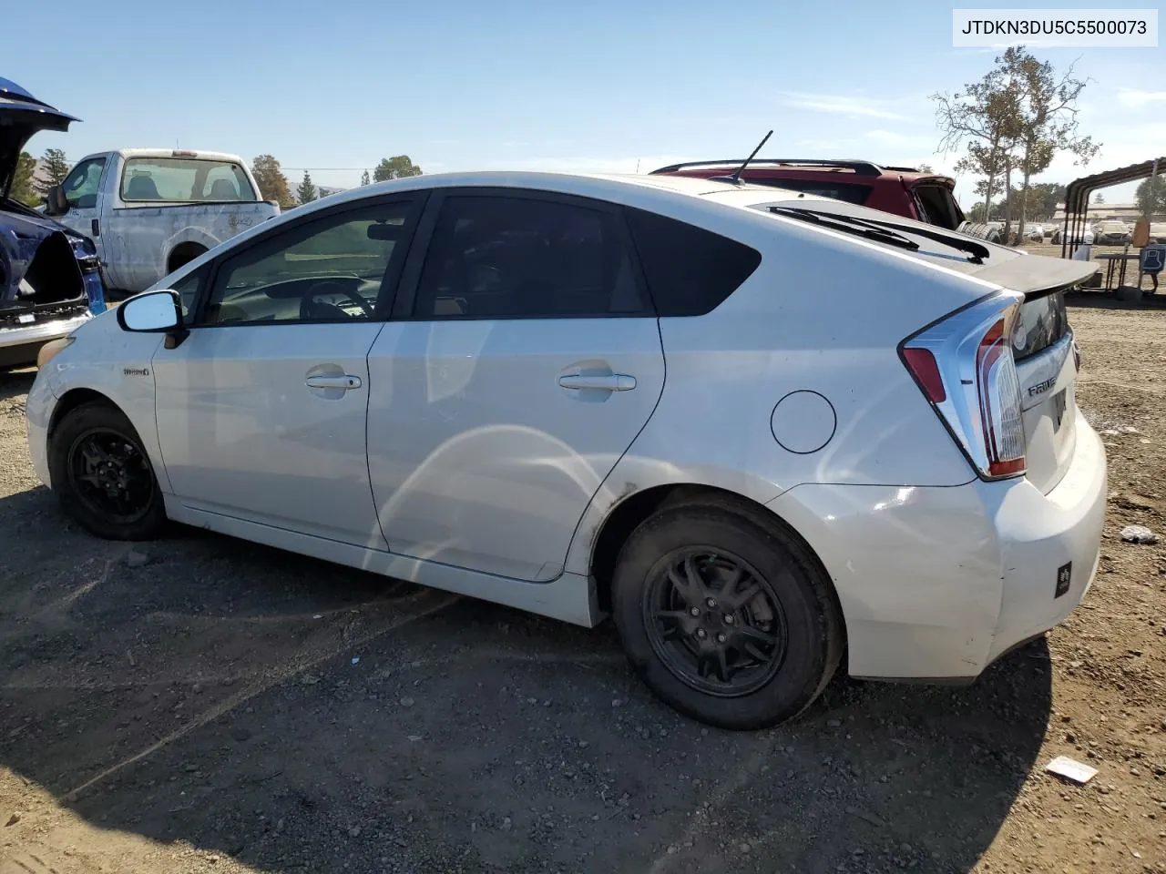 2012 Toyota Prius VIN: JTDKN3DU5C5500073 Lot: 73604264