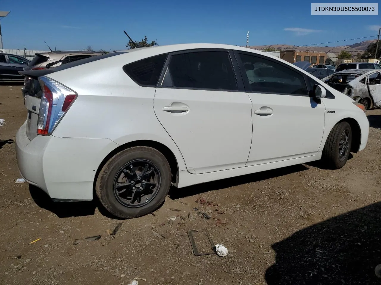 2012 Toyota Prius VIN: JTDKN3DU5C5500073 Lot: 73604264